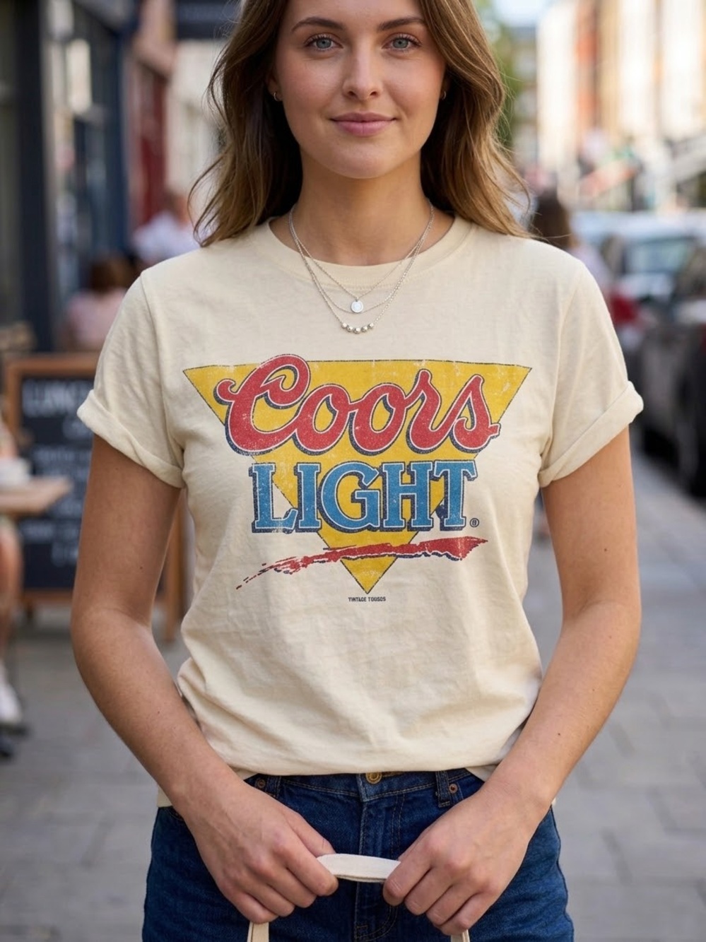 Recycled Karma x Coors Light Vintage Design RARE | Size Small | NWOT - Picture 2 of 8